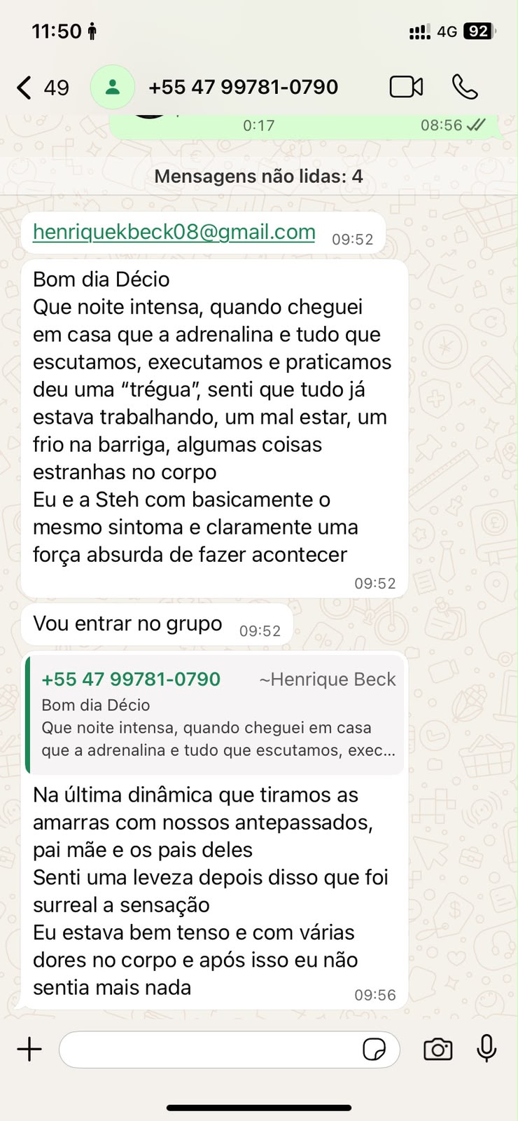 Depoimento de Henrique Beck